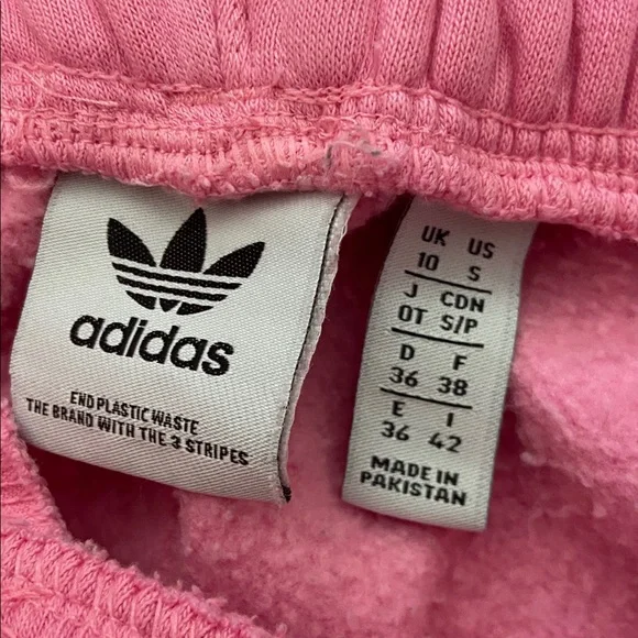 Adidas Bright Pink Joggers - Picture 3 of 4